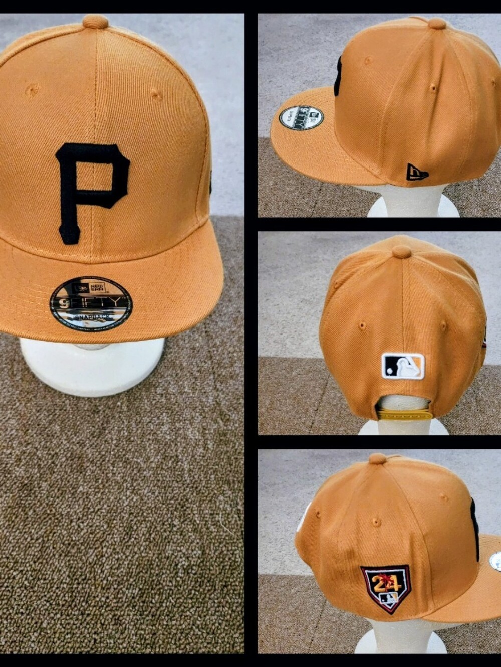 PITTSBURGH PIRATES MLB BASEBALL SNAPBACK HAT.